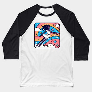 Flying on a Dream Baseball T-Shirt